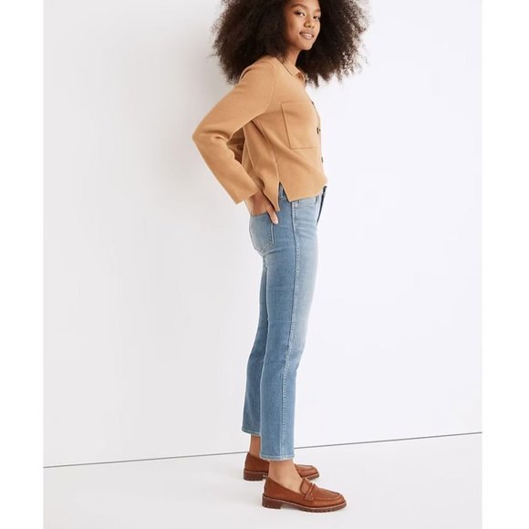 Madewell Petite Stovepipe Jeans in Euclid Wash Sz 29P NE064 - Picture 2 of 7